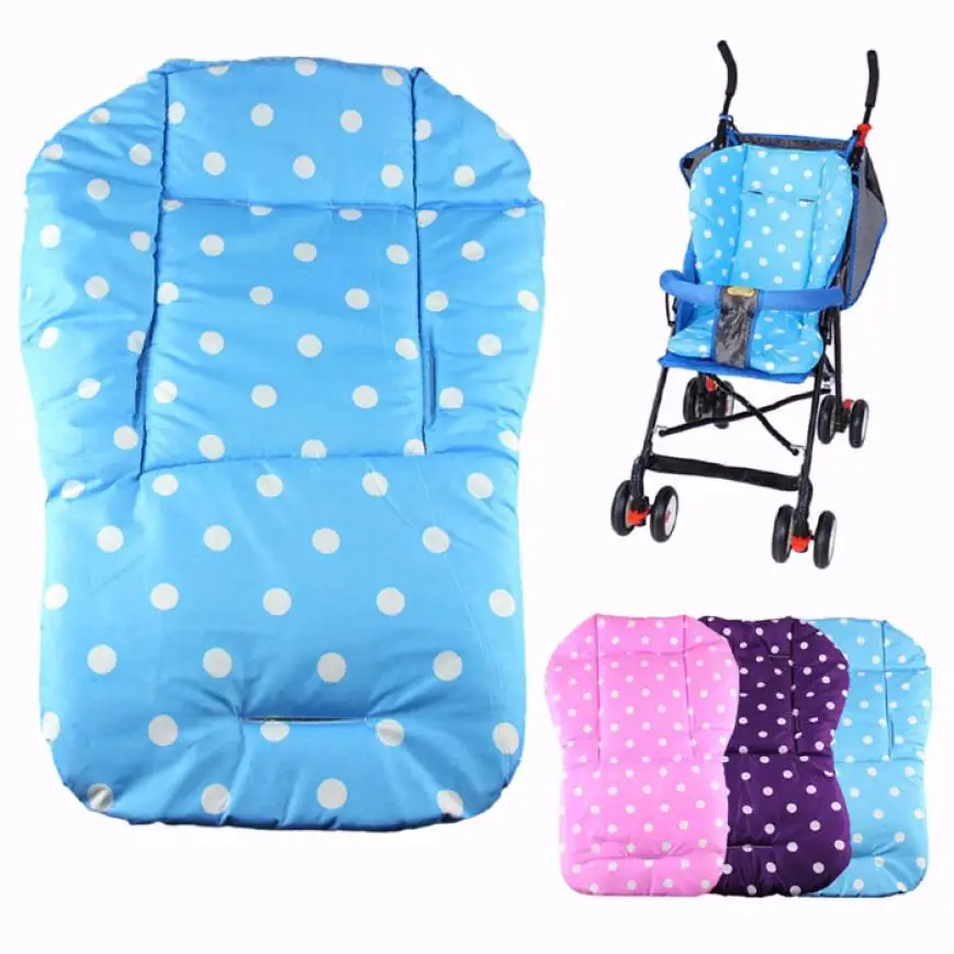 

Excellent Cotton Thick Mat Baby Thickness Colorful Stroller Cushion Child Cart Seat Cushion Cotton Rainbow