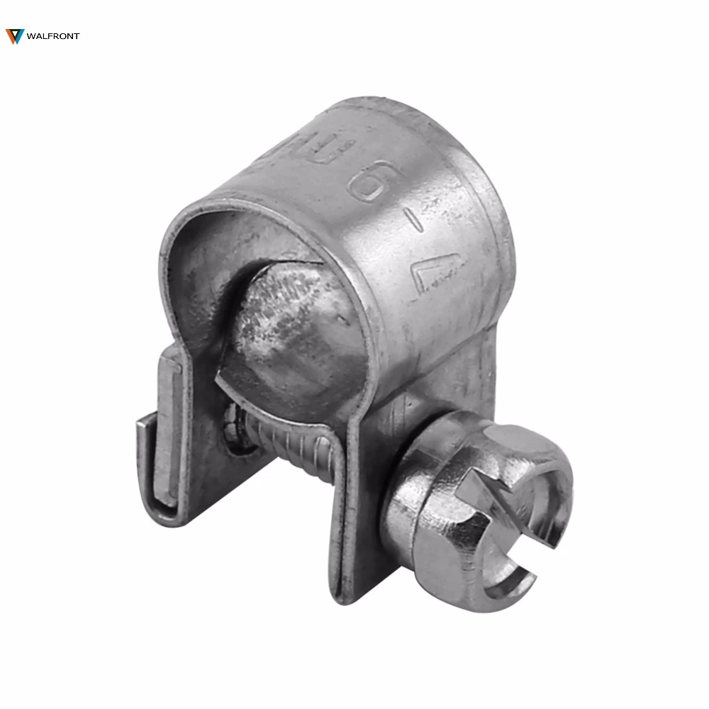 10 шт 6 мм-20 мм Нержавеющая сталь мини Топливопровод шланг зажим дополнительный