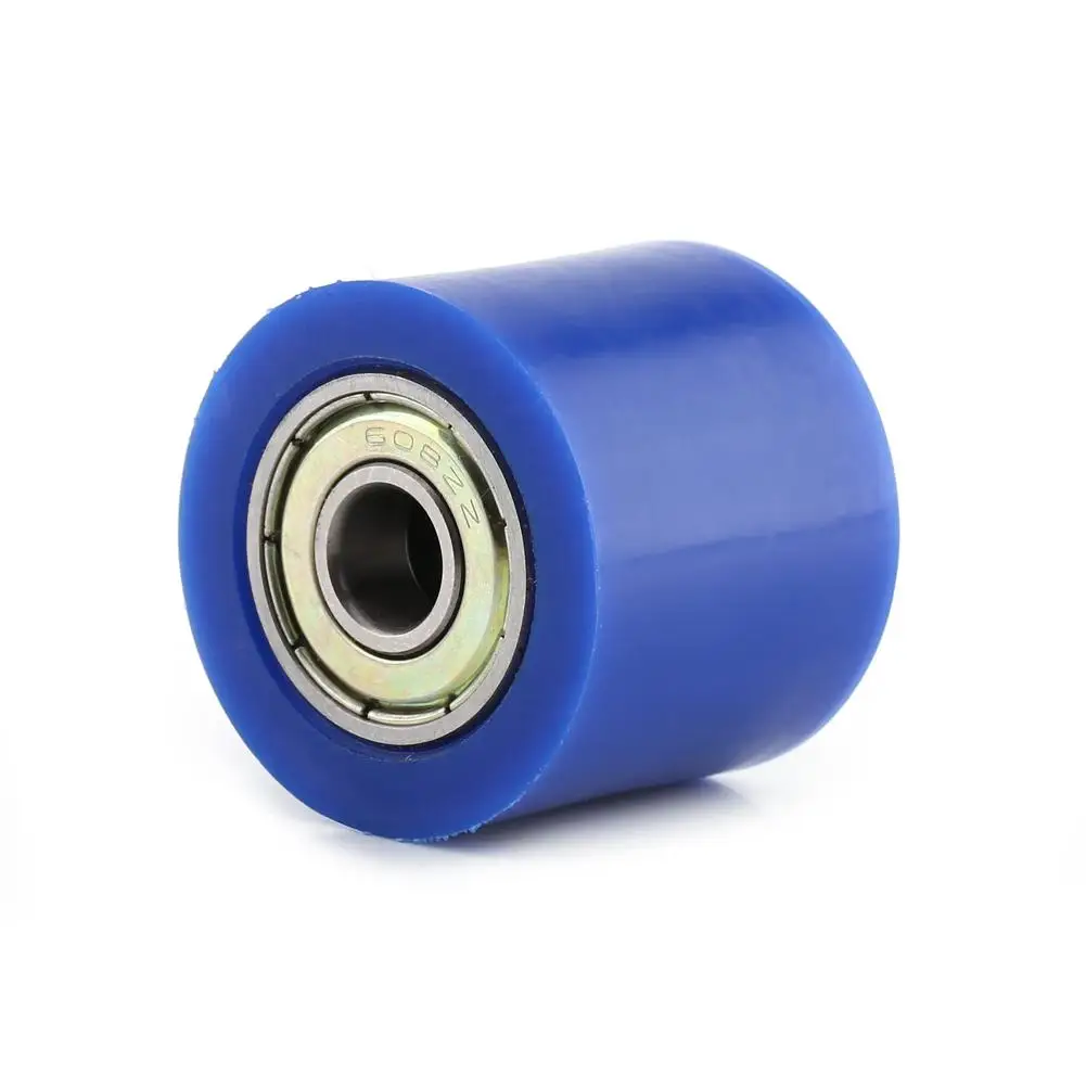 10mm Blue 8 мм/10 мм 4 цвета шкив приводной цепи роликовый ползунок натяжитель колеса направляющая для уличного велосипеда мотоцикла ATV направляющий шкив - Цвет: 10mm Blue