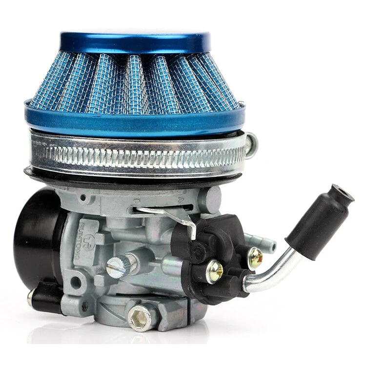 Для 49cc 66cc 70cc 80cc 2 тактный карбюратор воздушный фильтр Carb fit моторизованный