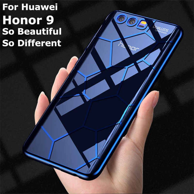 Роскошный силиконовый мягкий чехол на Honor 9 Lite Honer для huawei Чехлы light hauwei Coque |