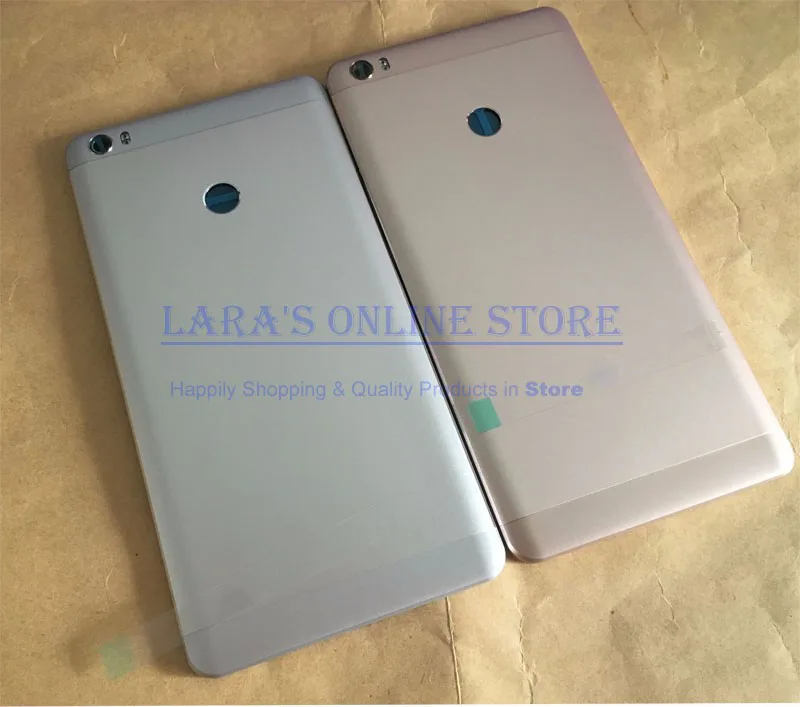 Оригинальная крышка батарейного отсека для Xiaomi Mi Max + вспышка Боковая кнопка