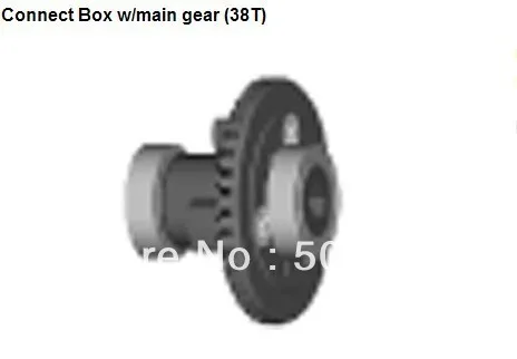 Запчасть для HSP 68009 Соединительная коробка с основной шестерней 38T Hispeed 1/18th RC багги