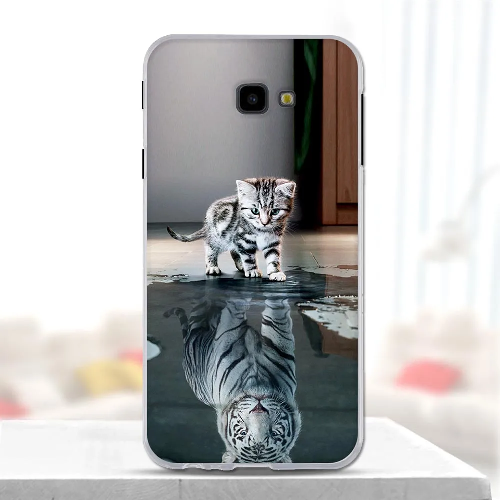 Чехол для Samsung Galaxy J4 Plus мягкий силиконовый 3d чехол из ТПУ телефона J415F SM-J415F
