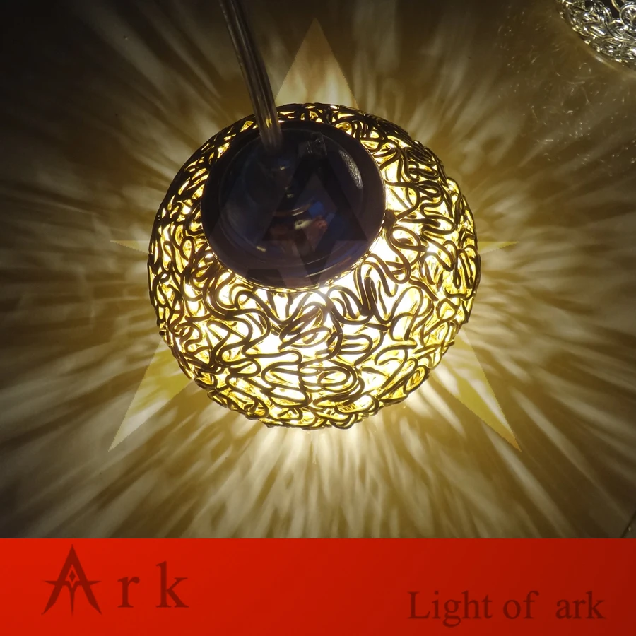 Подвесной светильник ARK диаметром 15 см круглая лампа в современном стиле