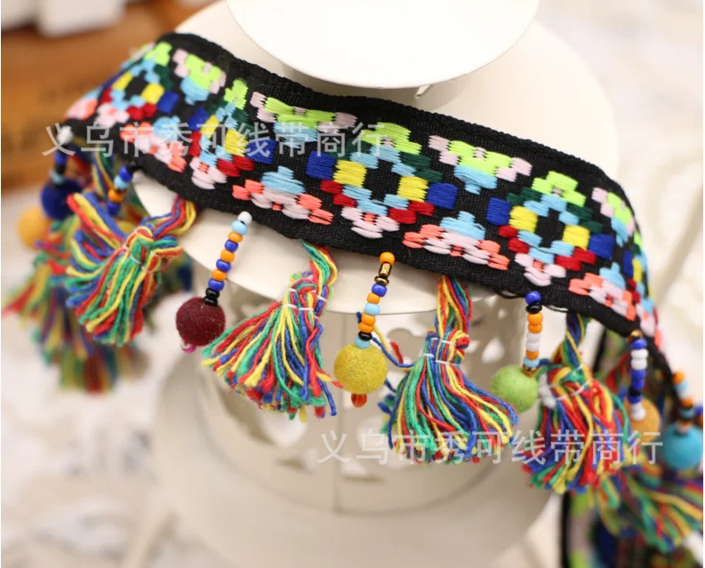 5 ярдов/партия ручные бусины для волос|tassel fringe|fringe tasselbeaded tassel fringe |