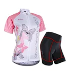 Женский комплект велосипедной одежды с коротким рукавом, костюм для горного велосипеда, одежда для езды на велосипеде, трикотажная одежда, Женская велосипедная футболка, 2022