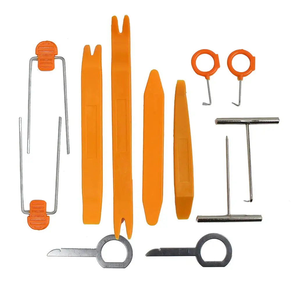 

12 Pcs Car Radio Installation Kits Panel Door Stereo Dash Removal Install Tools NJ88