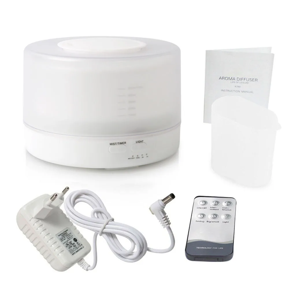 Ультразвуковой увлажнитель воздуха 500 мл ультразвуковой распылитель эфирного