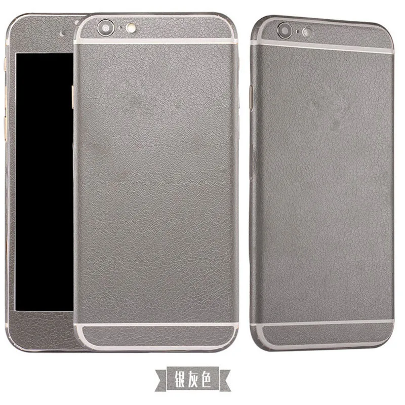 Full body leather Skins Protective Film Back Wrap Skin Cellphone Body Sticker For iphone 5 se 6 6s/ 6plus |