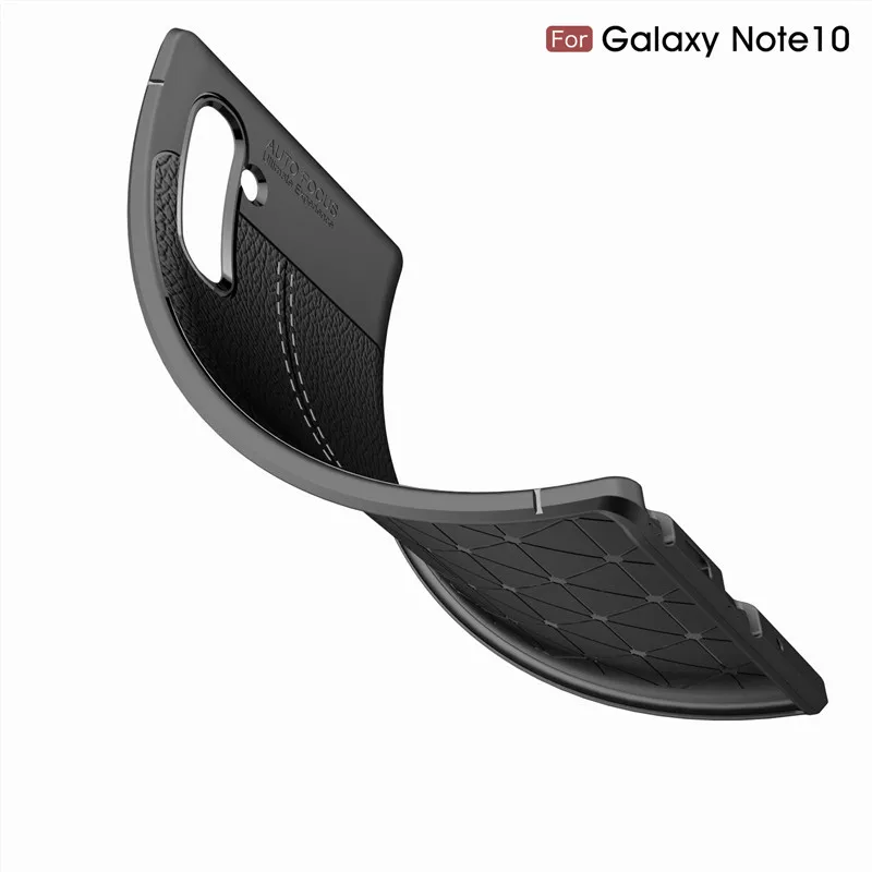 Alxun для samsung Galaxy Note10 Pro Чехол кожаный роскошный мягкий TPU Ультра модный