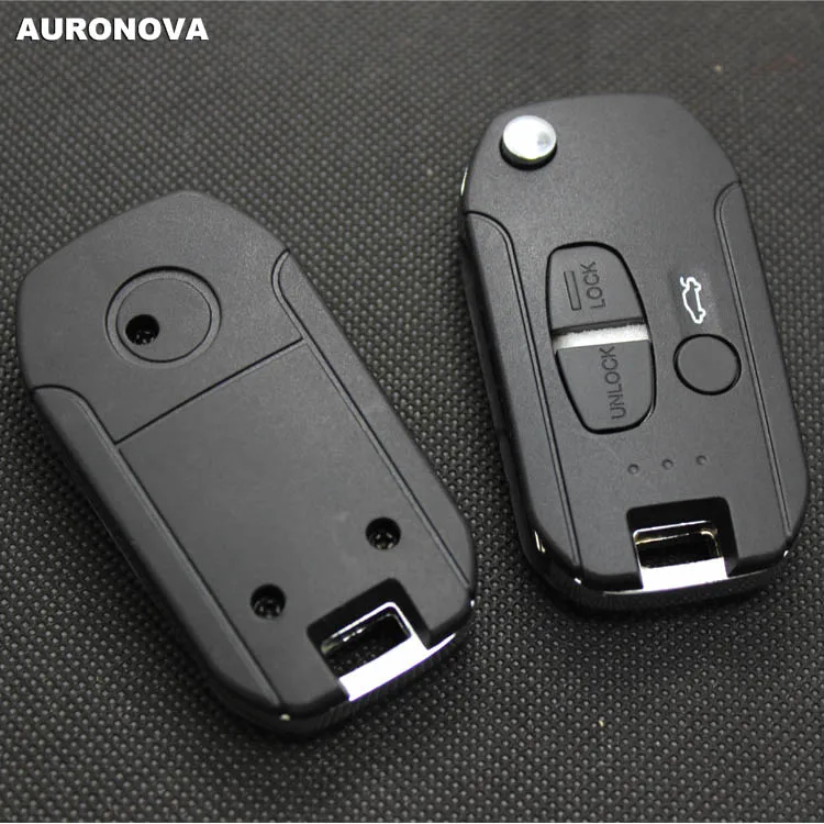 Новый обновленный откидной складной чехол для ключей AURONOVA Mitsubishi Lancer