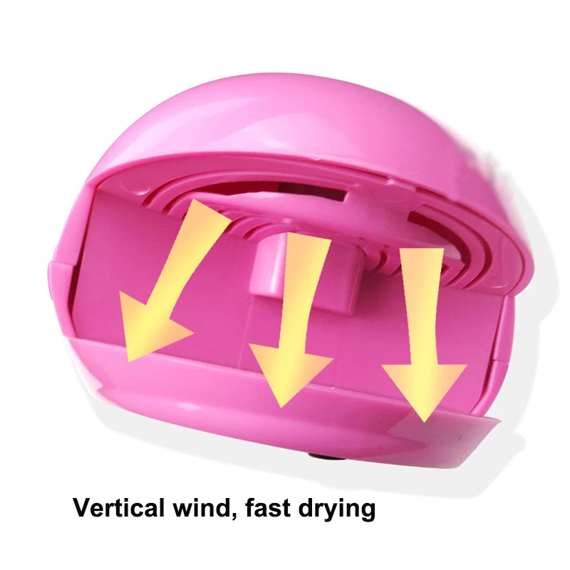 Мини ногтей Air Сушилки отверждения лампа для Рождественский подарок дома