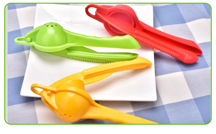 Lemon orange citrus juicer household multi-functional portable kitchen tools fresh press manual yellow quick handle press