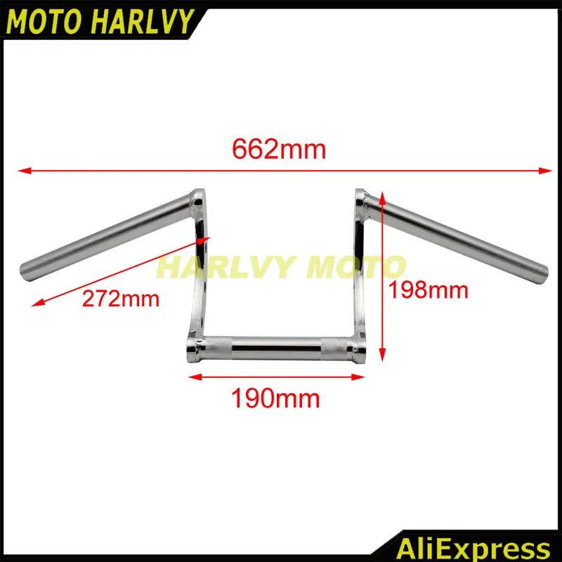 25 мм 1 &quotDrag Bar Riser Handlebars Ratro War Chariot для Honda Kawasaki Yamaha Suzuki Harley Touring Street Road Cruiser модели|bar