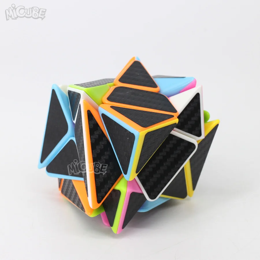 Кубик из углеродного волокна магический куб скорость 3x3x3 2x2 3x3 4x4 5x5 Пирамида SQ1 перекос головоломка Neo Cubo Magico 2x2x2 4x4x4 игрушки для детей
