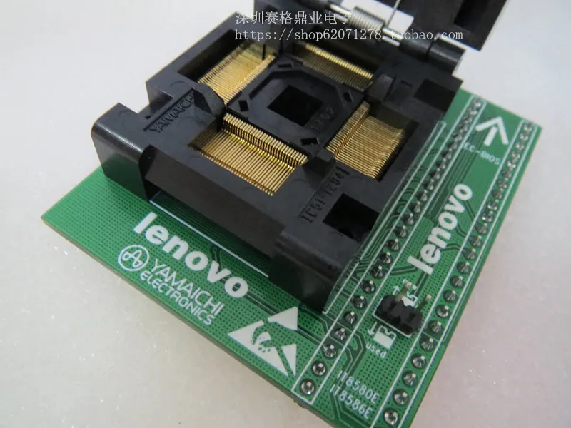 Original YAMAICHI IC Test Seat IT8580E IT8586E Burning Programmer IT8585 IT8587 Socket Adapter | Автомобили и мотоциклы