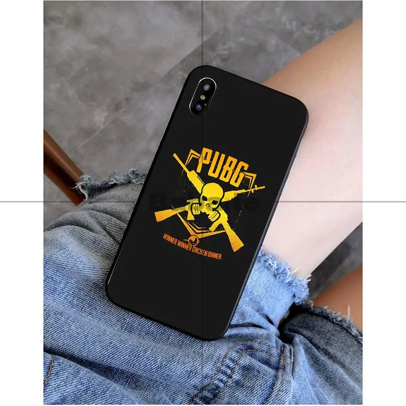 A14 Babaite Playerunknown's Battlegrounds PUBG чехол для телефона чехол для iPhone X XS MAX 6 6S 7 7plus 8 8Plus 5 5S XR - Цвет: A14