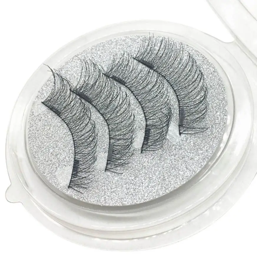4 шт. Ультратонкие магнитные ресницы 0 2 мм шт.|false eyelashes|eye lasheseyelashes natural |