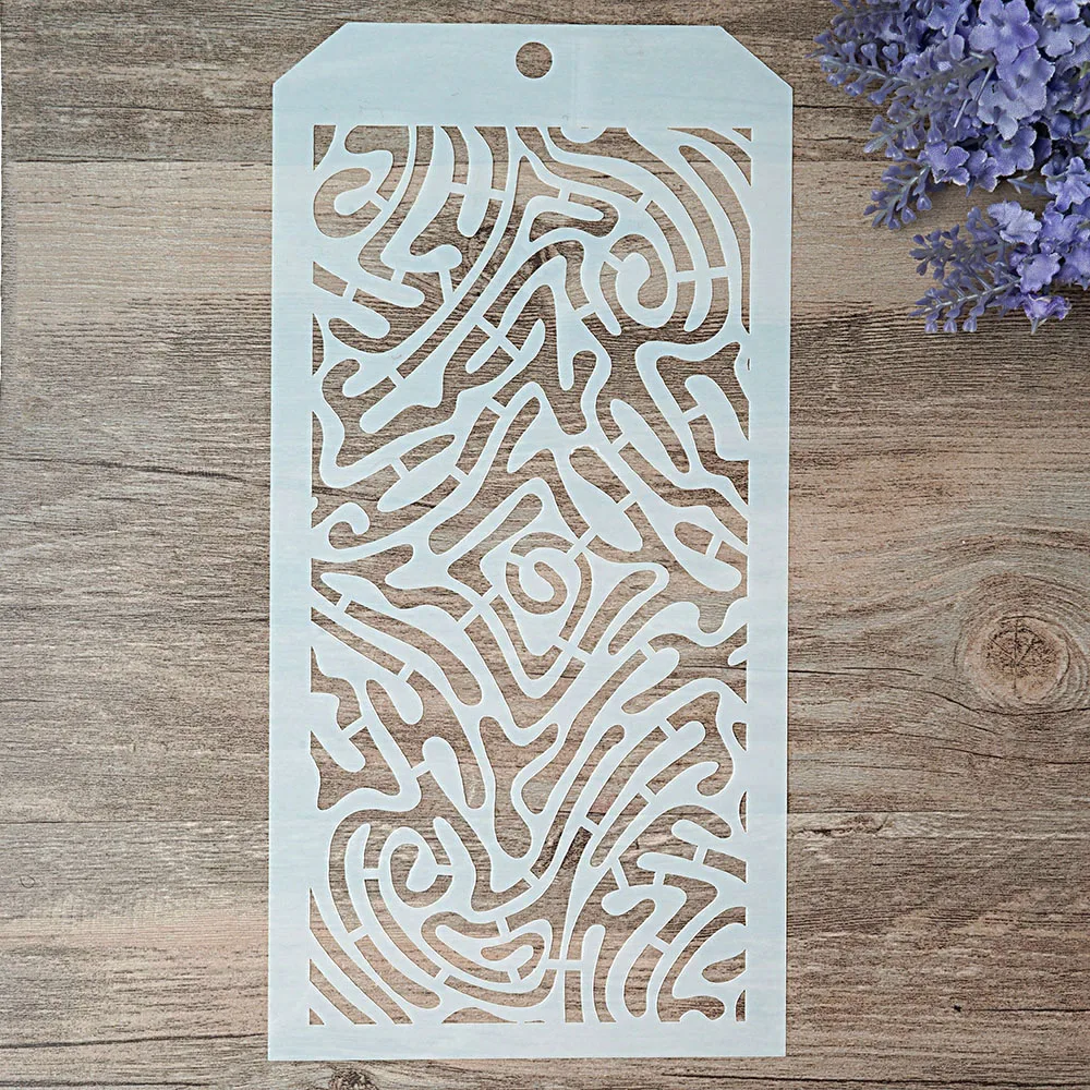 ST122495 12*24 см DIY ремесло Многослойные трафареты для стен Живопись штампованная для скрапбукинга штампы альбом декоративное тиснение бумажные карты - Цвет: ST122495