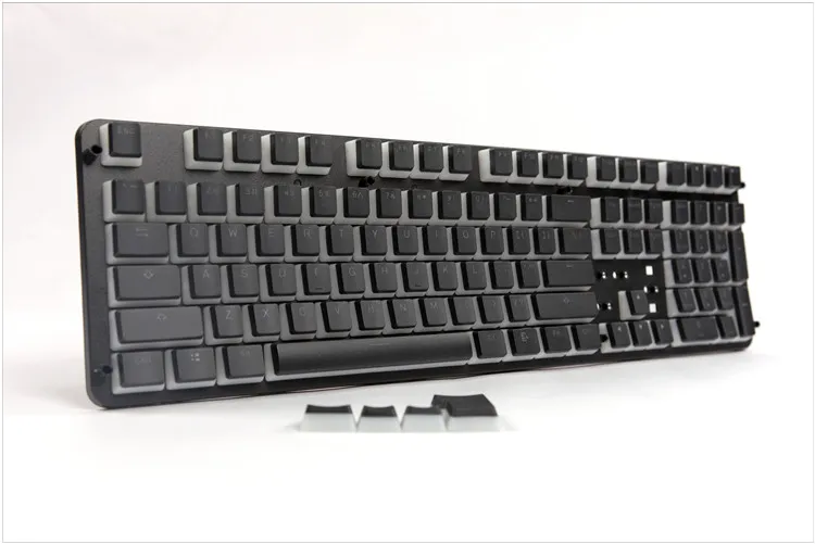 PBT пудинг колпачки Doubleshot с подсветкой Cherry MX ключ набор ANSI ISO OEM для 60%/87TKL/104/108 MX Настенные переключатели механическая клавиатура