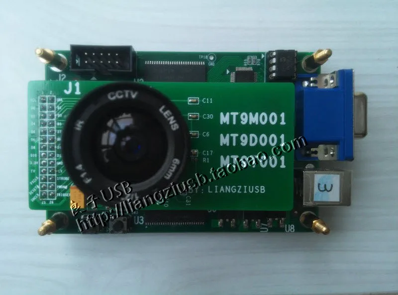 Для макетной платы камеры FPGA + USB2.0 OV7670 OV8865 MT9M001 MT9F002 |