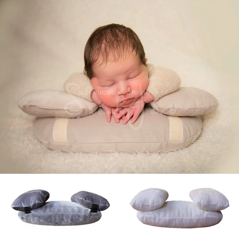Newborn Photography Props Accessories Baby Posing Pillow 3Pcs/Set Baby Photo Props Studio Infant Shooting Cushion Pillow