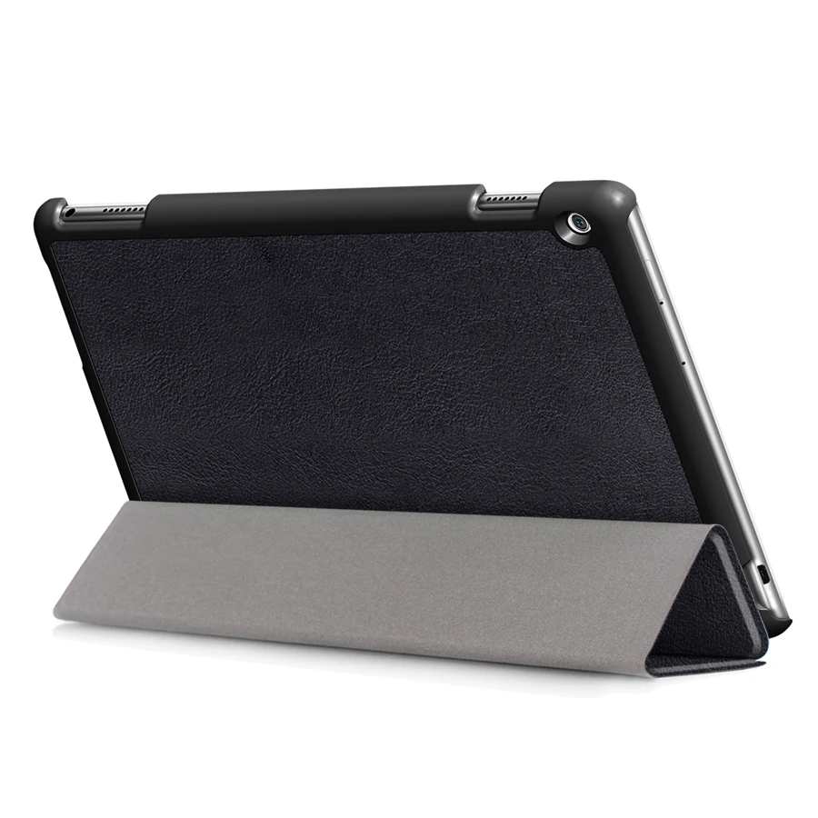 Чехол Funda для HUAWEI Mediapad M3 Lite 10,0 10,", чехол из полиуретановой кожи для планшета, ультратонкий умный защитный чехол-подставка+ пленка+ ручка