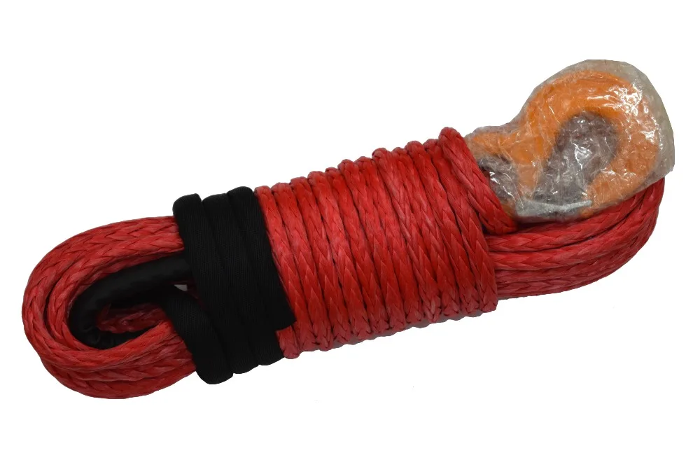 

Good Quality 12mm*30m Red Synthetic Rope,Off Road Rope,Plasma Rope,Replacement Winch Cable,Towing Rope