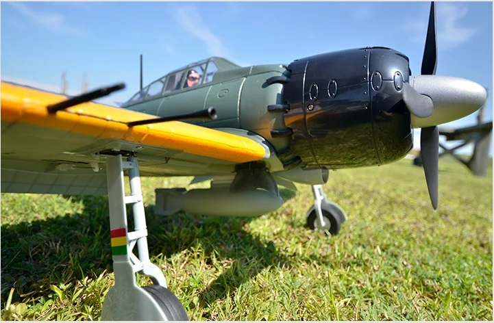 FMS 1100 мм Zero A6M5 электрический пульт дистанционного управления модель самолета PNP