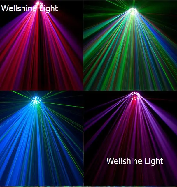 Бесплатная доставка 2 шт./лот Новое поступление led Gobo и laser в 1 световые эффекты для