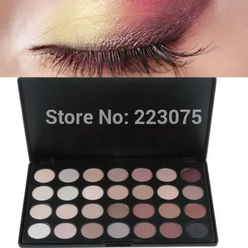 

Hot HOT PRO 28 Colors Warm Neutral Nude Earth Tone Eyeshadow Palette Makeup Cosmetic