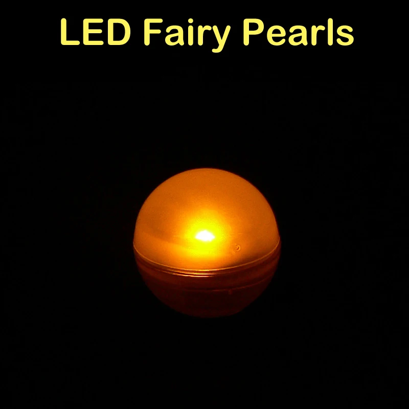 Волшебные светодиодные ягоды! 84 шт./лот мини плавающие сказочные шары на