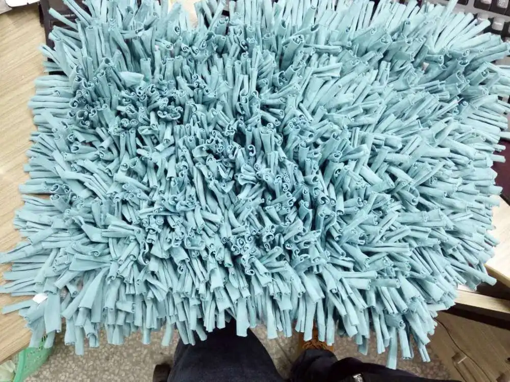 Petshy Dog Sniffing Mat Washable Dogs Cats Smell Training Feeding Foraging Pad Dog Nose Work Blanket Mat Pet Stress Release Toys - Цвет: Blue