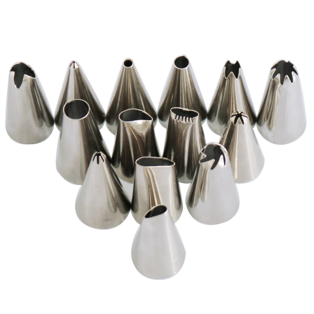 24 шт. Сферический шар из нержавеющей стали русские насадки глазурные