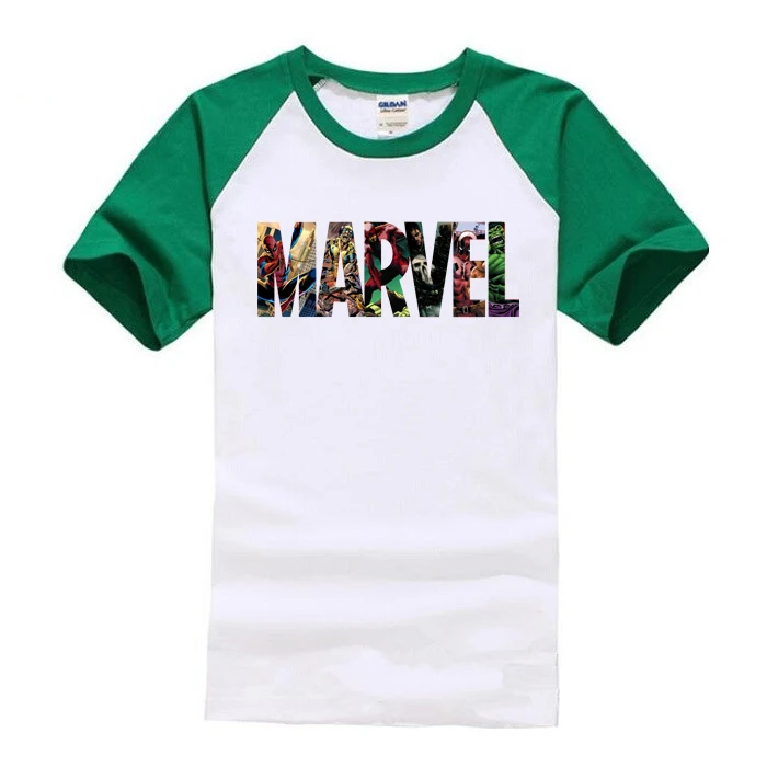 Модная мужская футболка Marvel, летняя новинка, супергерой Мстители, хлопок, высокое качество, реглан, футболка, Повседневная футболка, футболка s