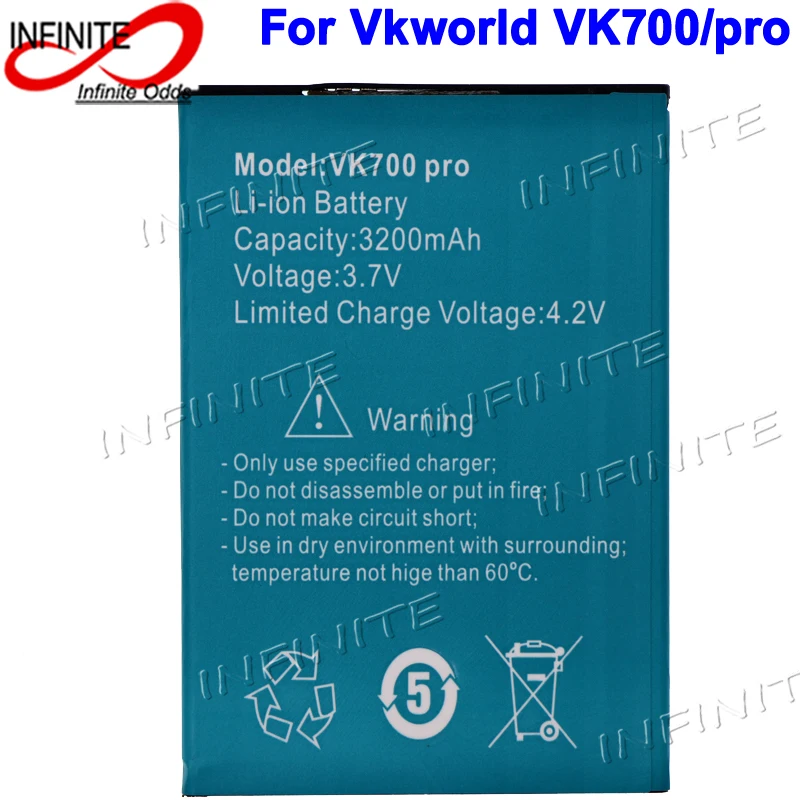 3200 мАч для Vkworld VK700 Pro батарея аккумуляторная AKKU|3200mah battery|battery 3200mahvkworld vk700 battery |