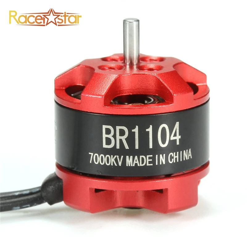 Racerstar 1104 BR1104 7000KV Racing Edition 1S 2S бесщеточный двигатель для RC Multirotor 100 120 150 Frame For Drones
