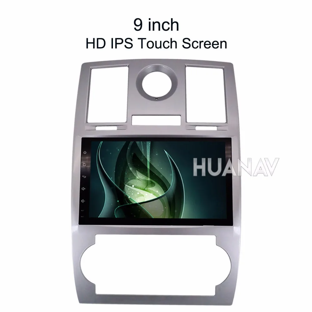 Автомобильный DVD плеер с GPS навигацией радио для Chrysler 300C Jeep Dodge 2000 2014 Android 7 1 2 Гб ОЗУ