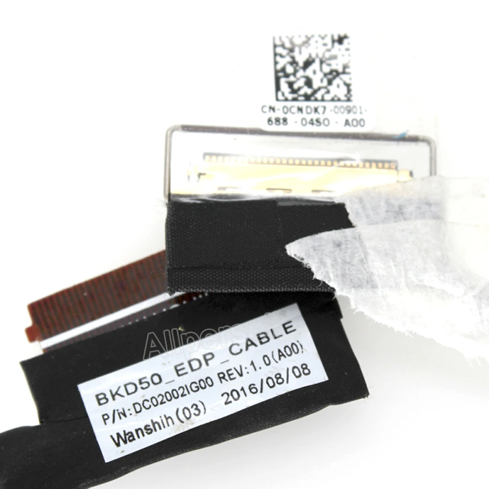 Новый ЖК-видео кабель для Dell Vostro 15 5568 V5568 экрана ноутбука DC02002IG00 0CNDK7 | Компьютеры и