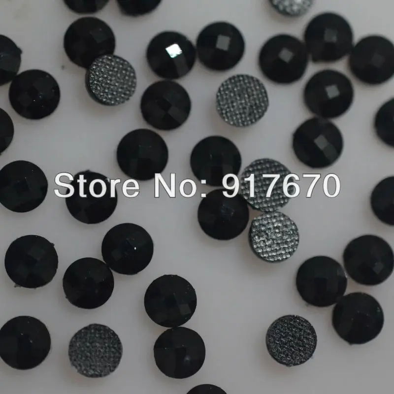 Оптовая продажа смолы Стразы кабошон 6 мм эпоксидные бусины камень 5000 шт. оптовая