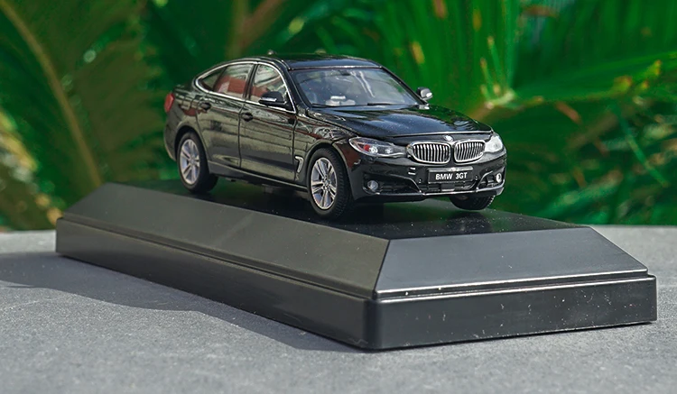 Оригинальная фабричная 1:43 B MW 3 серии GT игрушечная машинка из сплава, игрушки для детей, литая под давлением модель автомобиля, подарок на день рождения