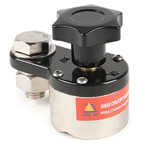 MWGC1-300 1 шт. 200A/300A/600A вкл/выкл магнитный зажим для сварки заземления редкоземельный переключаемый Магнитный сварочный держатель сварочные зажимы сварочные инструменты - Цвет: MWGC1-300