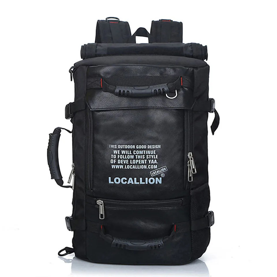Black LOCAL LION 45L многофункциональные альпинистские рюкзаки для велосипедной езды профессиональный спортивный рюкзак для альпинизма водонепроницаемые путешествия - Цвет: Black