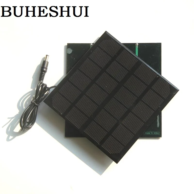 Солнечная панель BUHESHUI 3 Вт 6 в модуль монокристаллических солнечных элементов +
