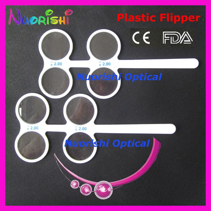 Флиппер офтальмологический пластиковый E04 2504|ophthalmic flipper|test |
