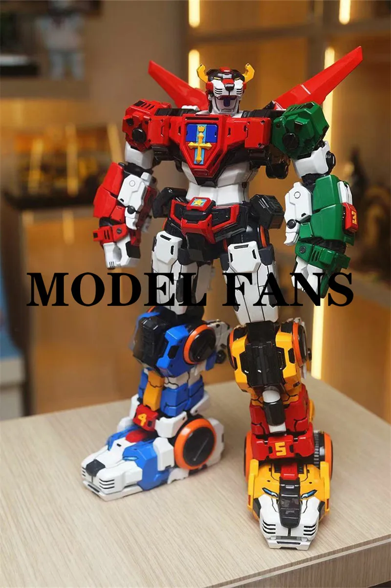 Модели фанатов Titan модель TP01 Beast King GoLion VOLTRON содержит светодиодный сплав фигурка робота