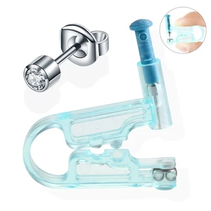 Устройство Для Пирсинга Хряща одноразовое стерильное, пистолет для прокола козелка и завитка уха, пистолет для прокола шпильки для ушей, 1 шт.