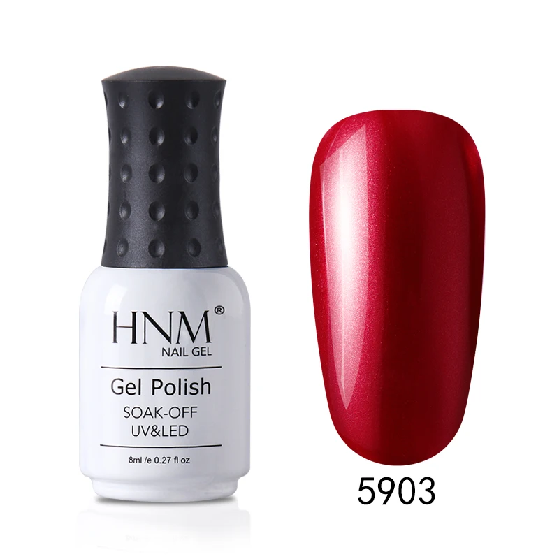 HNM 8ml Gel Nail Polish LED Lamp 12 Colors Lacquer Soak Off Semi Permanent Lucky Primer | Красота и здоровье