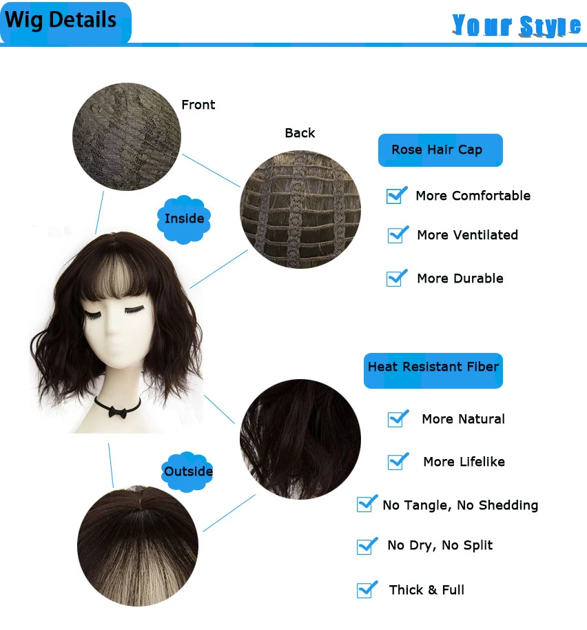 Ваш стиль Короткие Pixie Cut Косплей парики синтетические высокотемпературные волокна красное вино цвет высокотемпературное волокно
